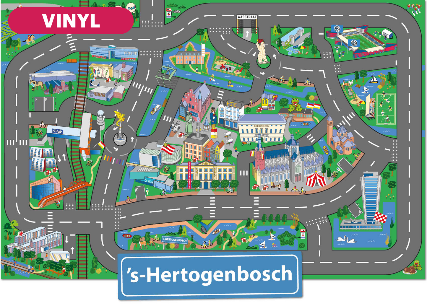 Vinyl Playmat 's-Hertogenbosch